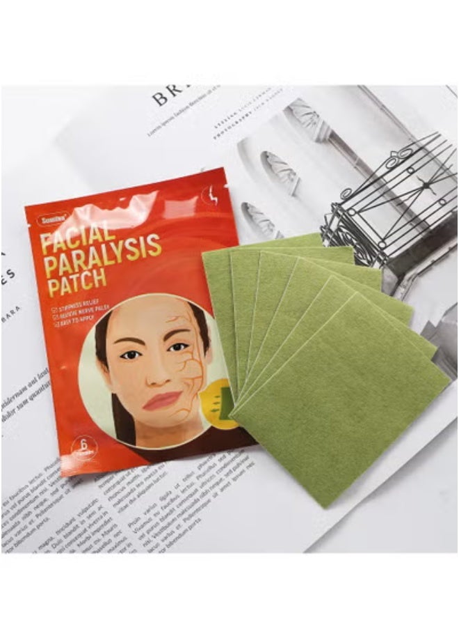 سوميفون Facial Paralysis Lifting Patch, Acupoint Massage, Facial Stiffness, Remove Blocking, 1 Pack 6 Patches 2 Pack - Image 2